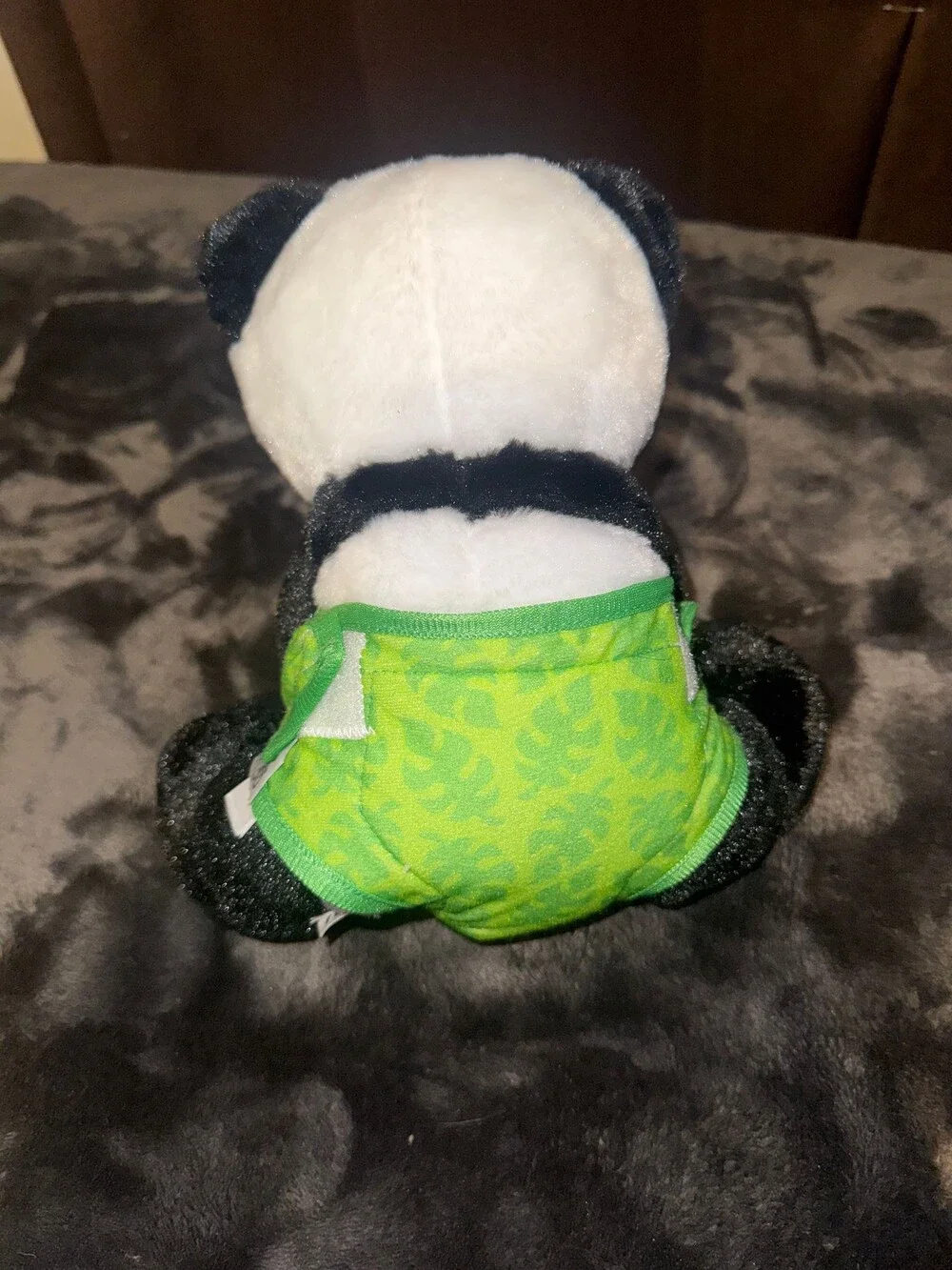 Melissa & Doug Panda Plush with Removable Green Clothing Soft Stuffed Animal Toy